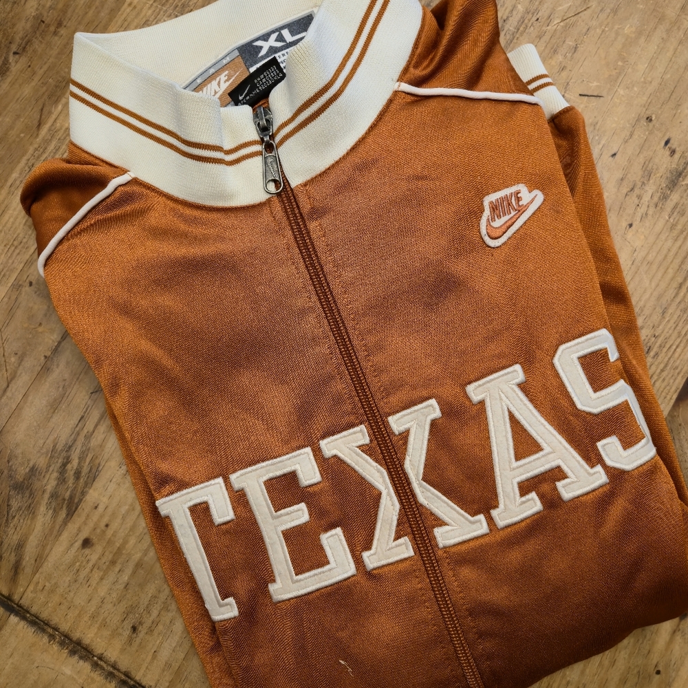 Retro University of Texas Track Jacket - XL